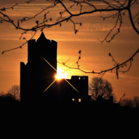 Couché de soleil sur le Schlossberg