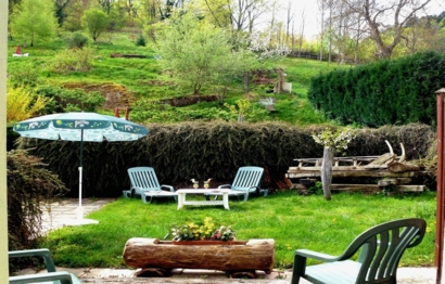 Chambre confort terrasse côté jardin